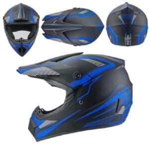 קסדה פול פייס שחור כחול